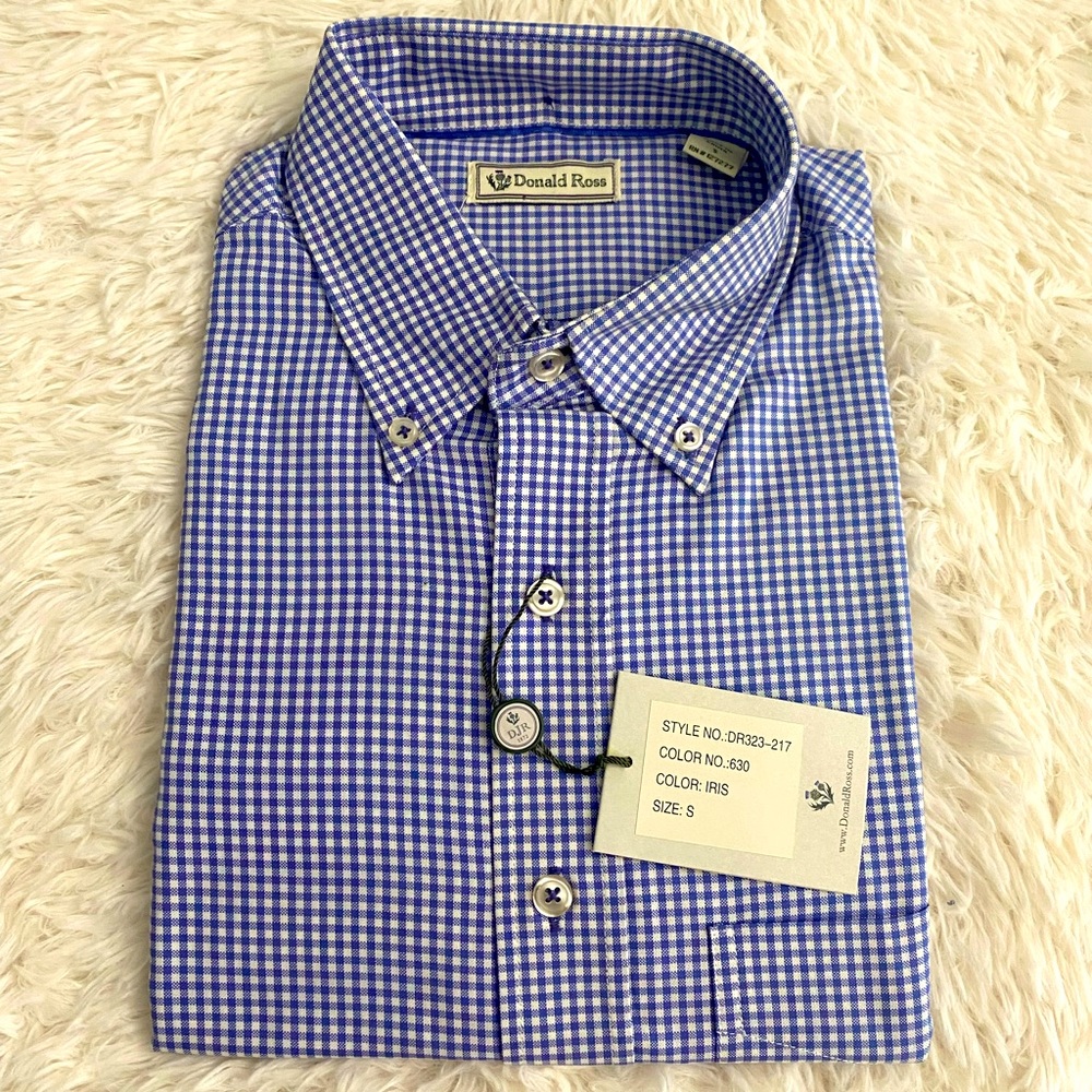 Donald Ross woven button down.